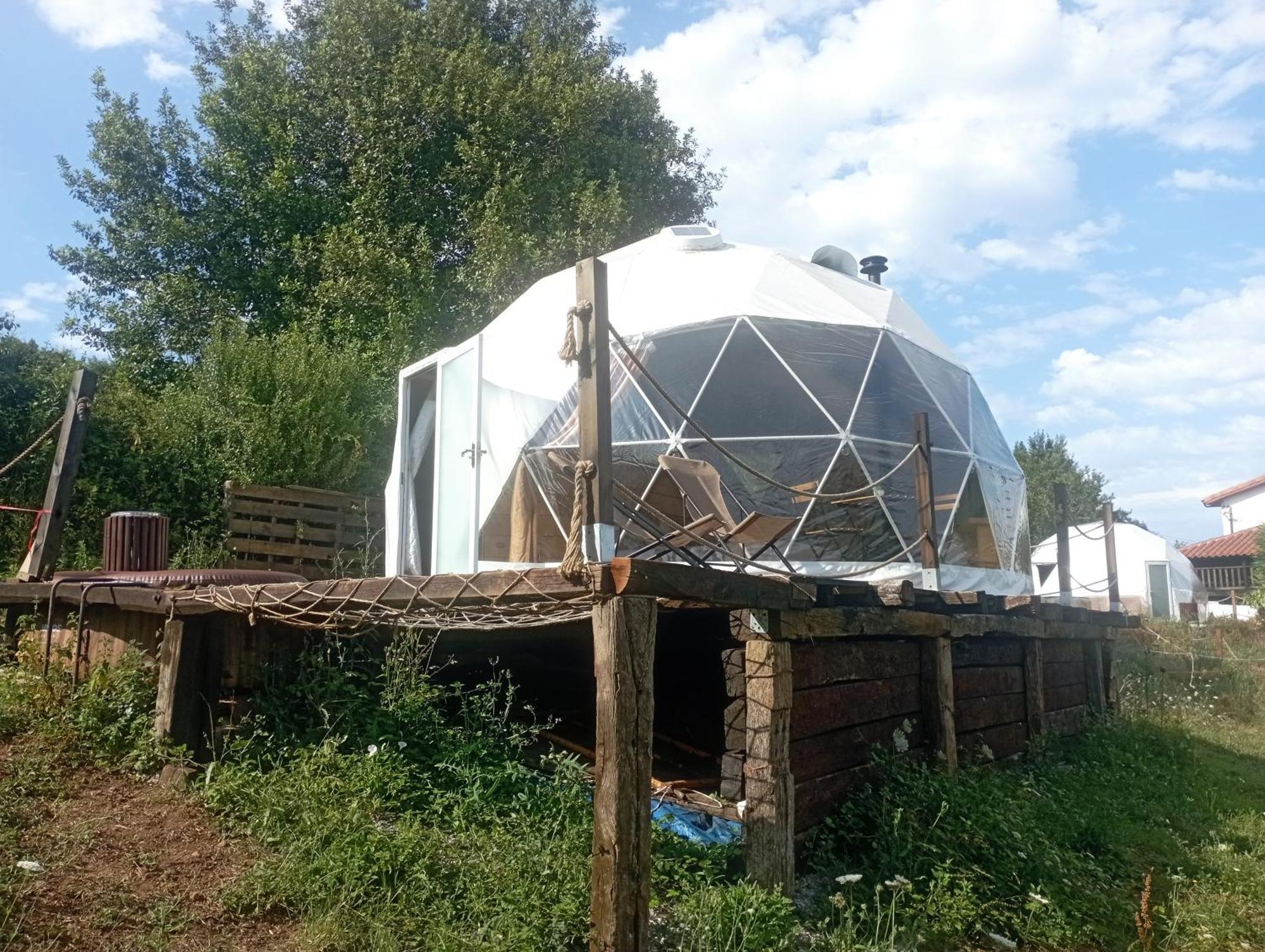 Glamping Quintana 호텔 기욘 외부 사진