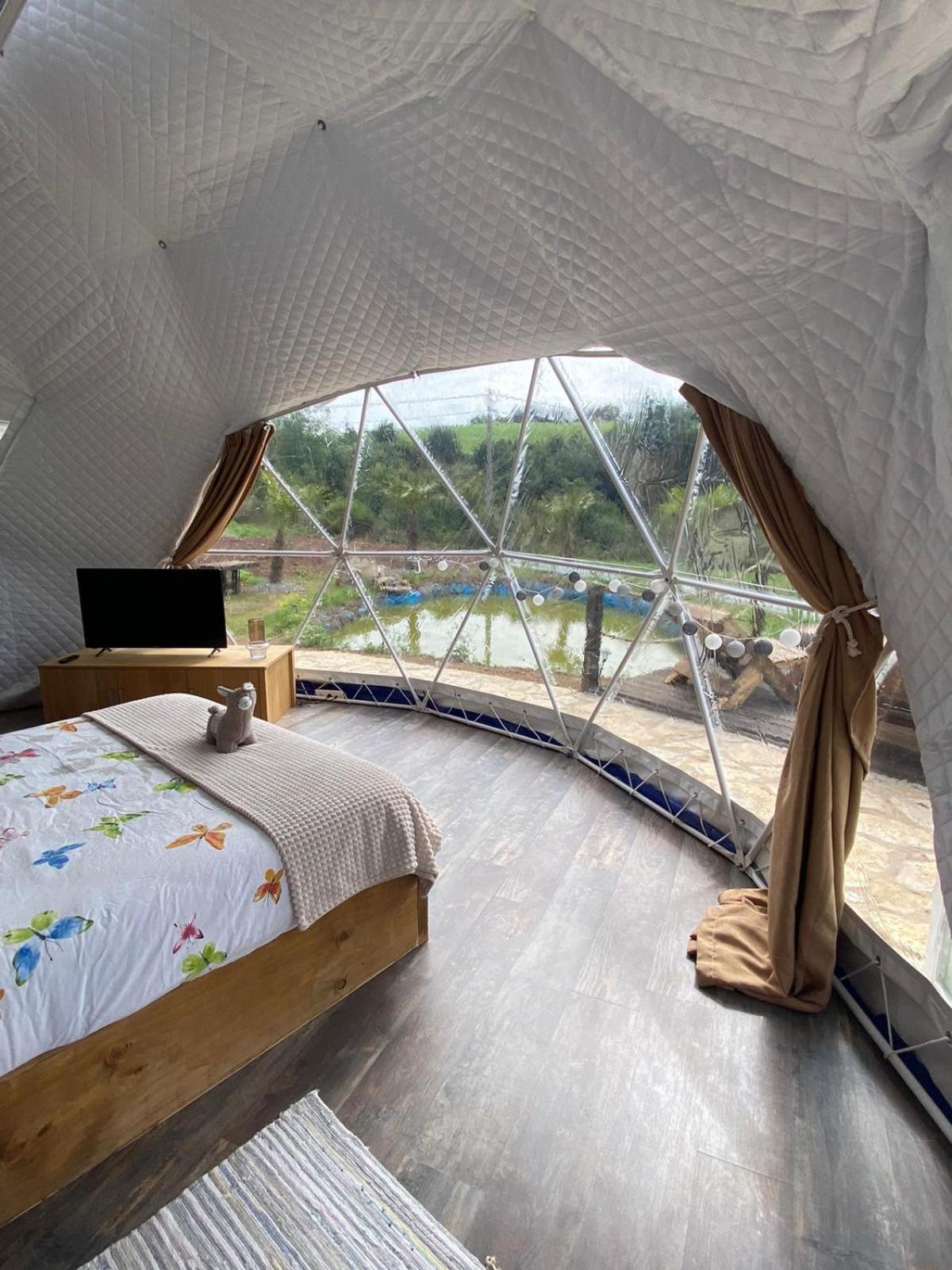 Glamping Quintana 호텔 기욘 외부 사진